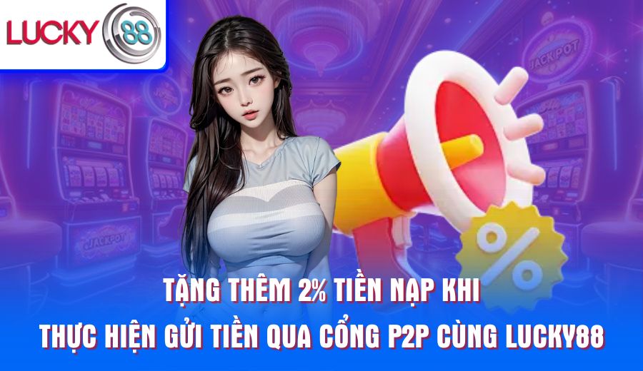 tang-them-2-tien-nap-khi-thuc-hien-gui-tien-qua-cong-p2p-cung-lucky88